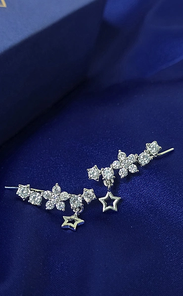 Starry night Earcuffs