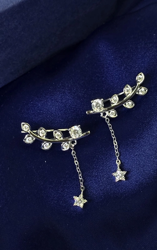 Stone Vine Ear Cuffs