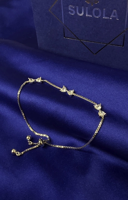 Twin Heart Bracelet