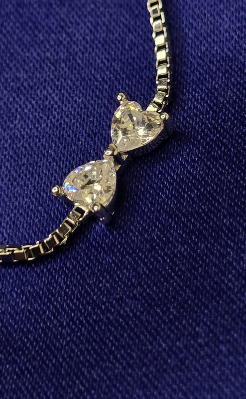Twin Heart Bracelet