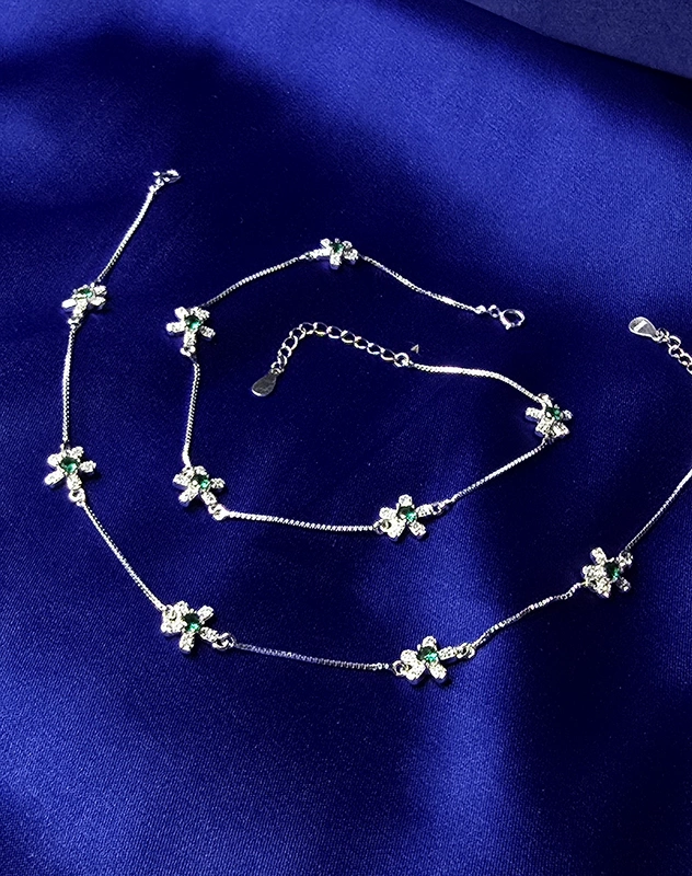 Flower Mala Anklets