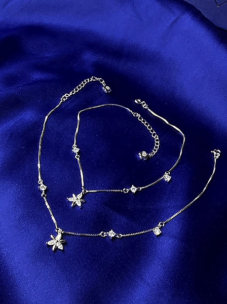 Bujji Flower Anklets