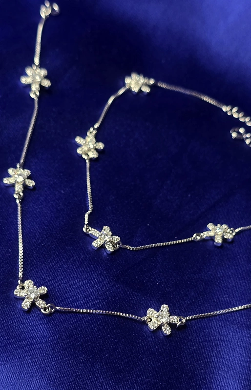 Flower Mala Anklets