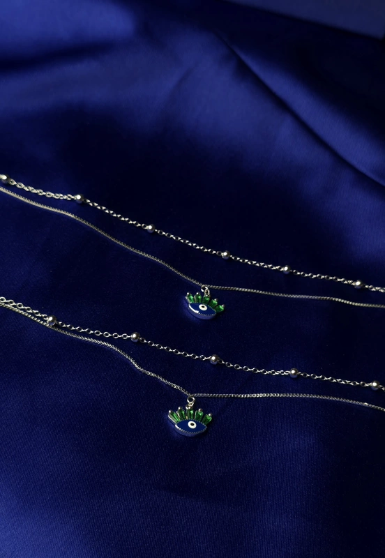 Blue Evil Eye Anklets