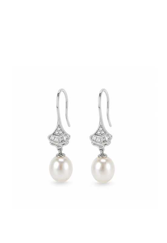 Pearl Hook Earrings